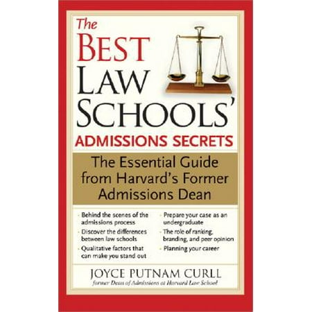 Best Law Schools’ Admissions Secrets, The (The Best Law Schools Admissions Secrets)