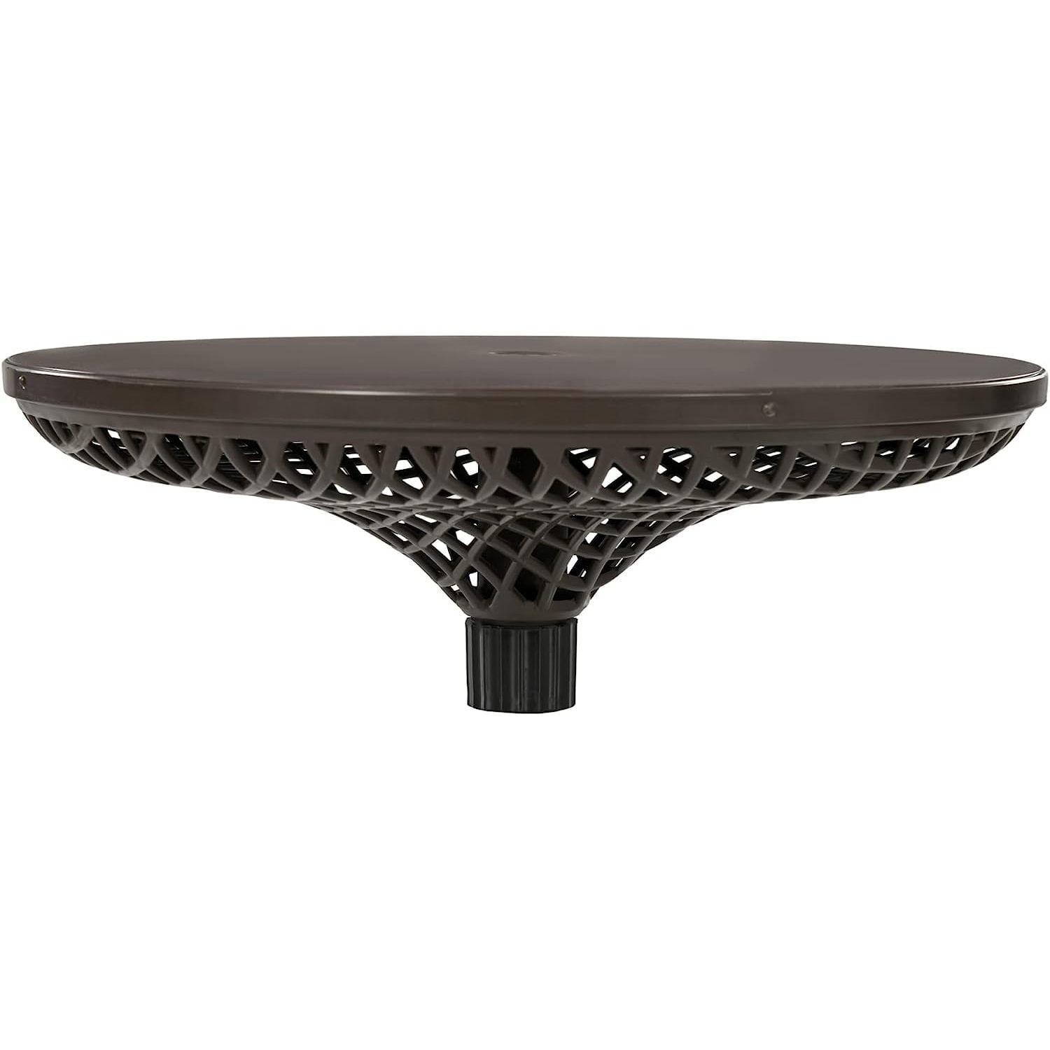 UlaREYoy 23" Adjustable Umbrella Table Tray, Portable Round Umbrella