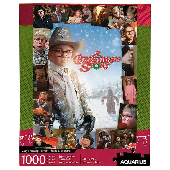 Aquarius A Christmas Story Collage 1000 Pc Puzzle