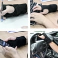 thumbnail image 6 of One wrist joint fixation strap breathable wrist sprain fracture fixation sleeve wrist plate support right hand - L, 6 of 6
