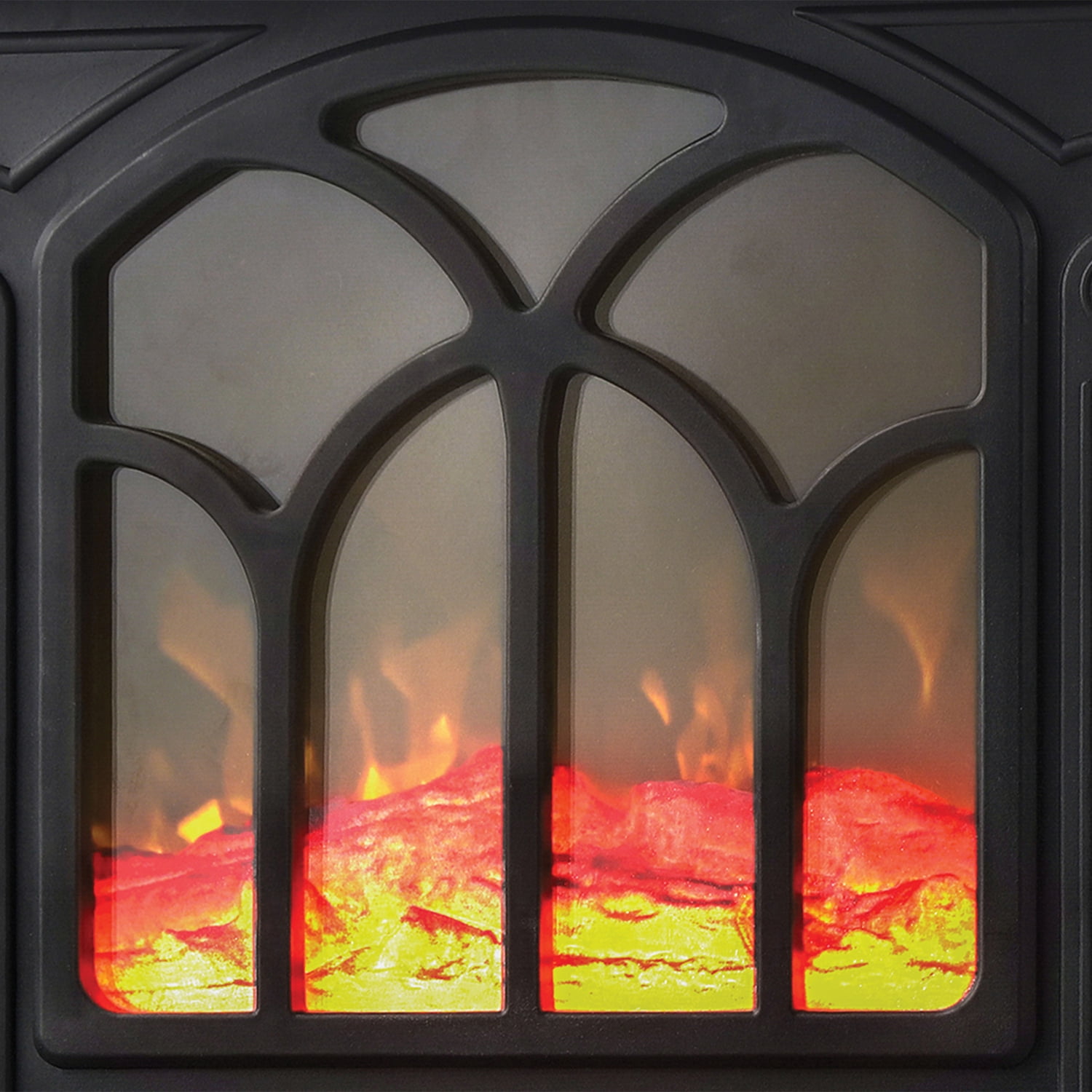Comfort Glow ES4195 The Sanford 1,500-Watt-Max Freestanding Electric Stove with Real Flame Look