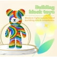 thumbnail image 3 of LWBDD 3D Animal Toys Micro Brick Bear Building Blocks Set for Adults & Kids Gift, 3 of 7