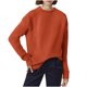 thumbnail image 1 of Suéter de cuello redondo para mujer, suéter informal de cuello redondo, suéter europeo de color sólido, suéter de manga larga para mujer., 1 of 5
