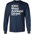 thumbnail image 1 of 1060 W. Addison Street Long Sleeve T-Shirt by ThirtyFive55, 1 of 2