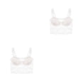 thumbnail image 4 of Sujetador sexy Lencería de encaje Sonducket Blanco S 2piezas, 4 of 6