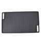 thumbnail image 2 of Plancha Rectangular de Hierro Fundido, Horno A Salvo Resistente Al Calor de la Parrilla Reversible Reversible Manijas Huecas para al Aire Libre, 2 of 7