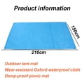 thumbnail image 2 of Manta de picnic,Manta de picnic impermeable plegable,Manta de picnic extra grande Alfombra de picnic Manta de playa para acampar Parque de playa, 2 of 6