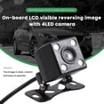 thumbnail image 4 of 9 Inch Car LCD Monitor HD -Compatible VGA/AV TV DVD Player Camera Rear View Headrest Monitor Parking Rearview System, 4 of 10