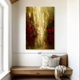 thumbnail image 2 of Elephant Stock Skyscrapers I Wall Art - Vertical Canvas Wall Art - Living Room Wall Decor - Abstract Canvas - Red And Beige Decor By Osnat Tzadok - 32" x 48", 2 of 4