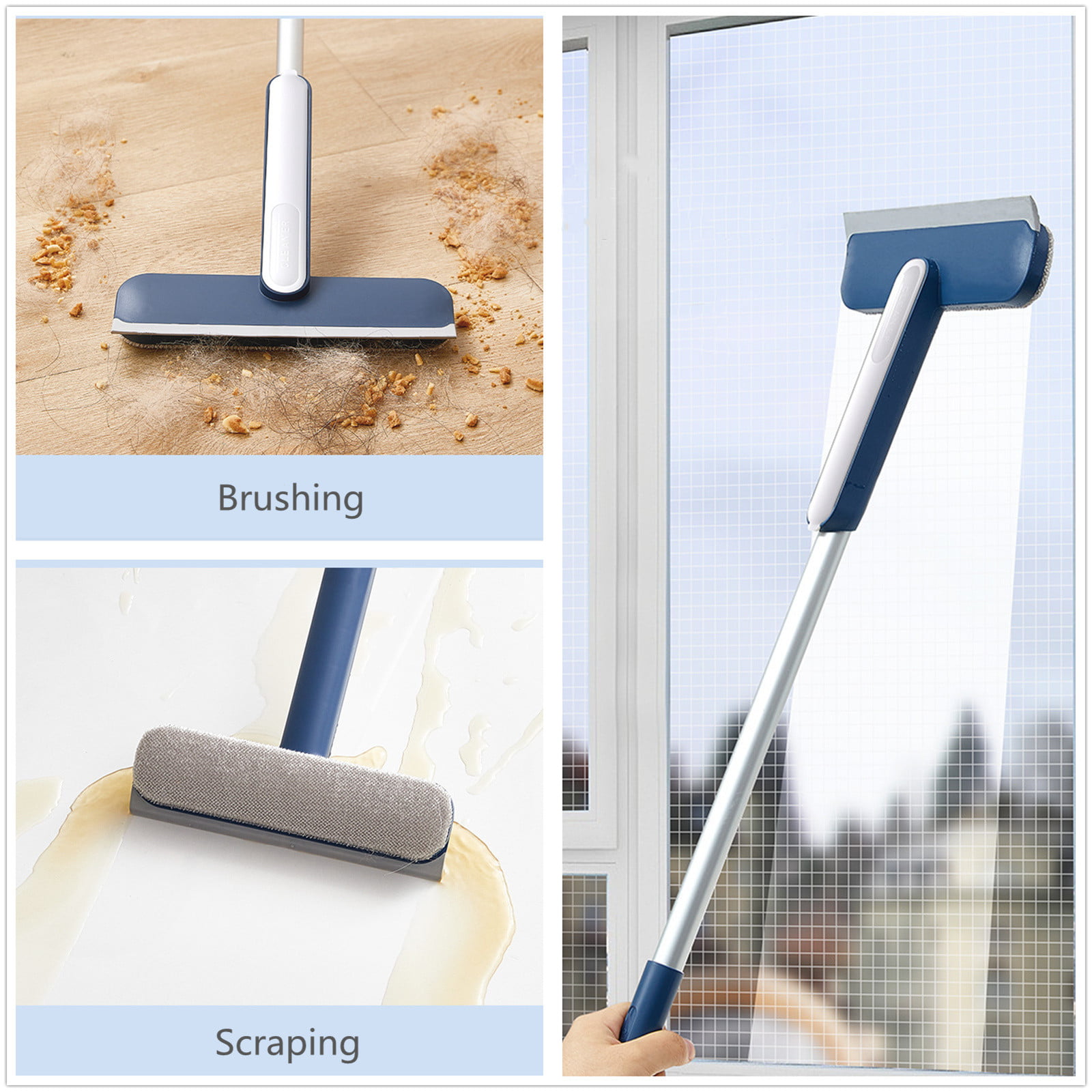 Window Cleaning Brush Multi-function Screen Cleaner Carpet Wiper