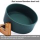 thumbnail image 3 of Laklulu Cuencos para mascotas,Juego de cuencos de cerámica para perros y gatos con soporte de madera para comida y agua,Cuencos antideslizantes para mascotas, 3 of 6