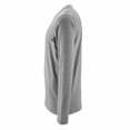 thumbnail image 3 of SOLS - Camiseta de manga larga modelo Imperial para hombre (Gris Jaspeado), 3 of 3