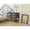 thumbnail image 4 of 2 Drawer Side table,Naturel Rattan,End table,Suitable for bedroom, living room, study 58072, 4 of 9