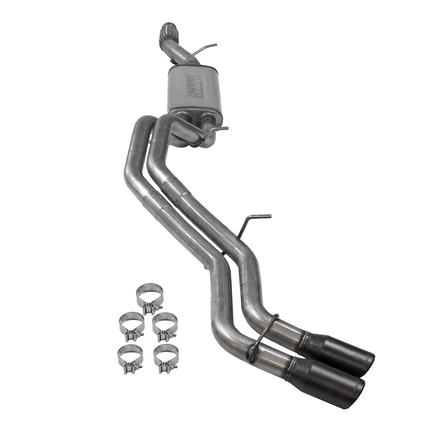 Flowmaster 717986 FlowFX Extreme Cat-Back Exhaust System Stainless Dual Same Side Exit