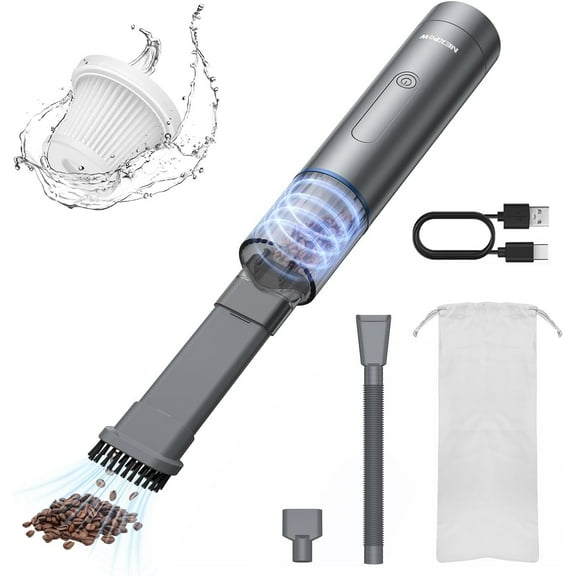 NEXPOW Portable Car Vacuum,7000PA Handheld Vacuum Cleaner with High Power, Mini Hand Vacuum with 7500 mAh Battery