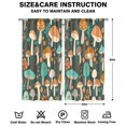 thumbnail image 2 of Mushroom Curtains-Blackout Curtains Bedroom Decor Living Room Darkening Grommet Window Drapes 2 Panels Set 42x84 inch, 2 of 2