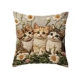 thumbnail image 2 of Cute Quadruped Patterns Cushion Cover Soft Throw Pillowcase Removable And Washable Pillowcase For Sofa And Chair Ideal Choice For Summer Sofa And Bedroom Decor, 2 of 6