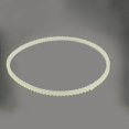 thumbnail image 1 of MYG 2 pcs Home Sewing Machine Motor Serrated Belts Nylon Beige High Quality, 1 of 5