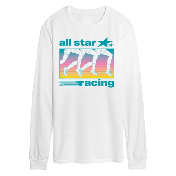Barbie - All Star Ken Running - Men's Long Sleeve Graphic T-Shirt