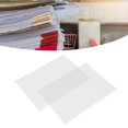 thumbnail image 4 of 20Pcs A4 30 Holes Sheet Protector PP Plastic Paper Binding Cover Flexible Frosted Translucent Waterproof Reusable Binding Covers, 4 of 8