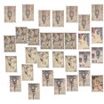 thumbnail image 4 of 30 botones de madera con forma de sellos retro, accesorios de decoración para manualidades y costura, 4 of 5
