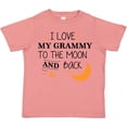 thumbnail image 3 of Inktastic I Love My Grammy to the Moon and Back Boys or Girls Toddler T-Shirt, 3 of 5