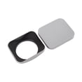 thumbnail image 1 of Camera Lens Hood, Screw in Lens Hood Shade with Cap, Alloy Accurate CNC Fine Processing, Square Metal Lens Hood Shade Protector for Camera, 1 of 7