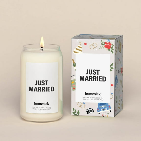 Homesick Just Married Scented Candle