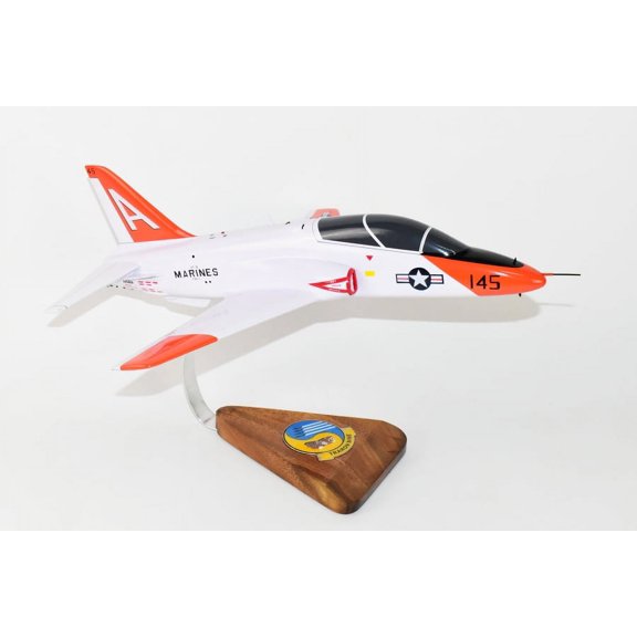 VT-9 Tigers Marines T-45C Model, 16" Mahogany, Marine Trainer