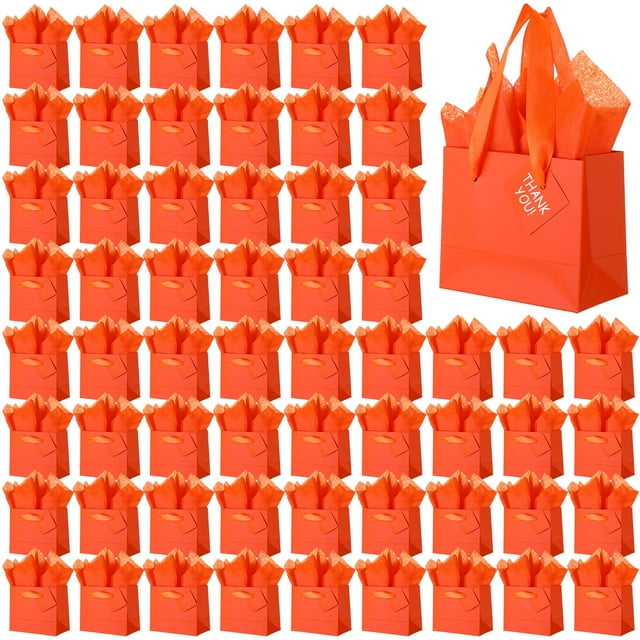 Bolsas de regalo Qilery Minipaper para Halloween, 50 unidades con papel de seda