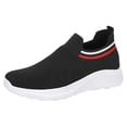 thumbnail image 2 of NexTorq Women's Walking Tennis Shoes Slip On Sneaker Comfortable Lightweight Casual Athletic Gym Shoes Black 36, 2 of 8