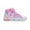 Pink Cake, variant on Girls Pink Sneakers Light Up Flashing Shoes Kids Easy Fasten High Top Canvas Sneaker Toddler Size 10