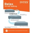 Lit Gonflable Intex Twin Dura-Beam Prestige Avec Pompe USB, Confortable