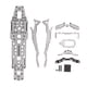 thumbnail image 2 of Kit de marco de chasis de coche RC kit de marco de chasis de coche RC Kit de actualización de coche RC ligero de aleación de aluminio de fibra de carbono para 3RACING D5S 1/10 ANGGREK  Otros, 2 of 8