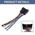 thumbnail image 3 of Conjunto de arnés de cableado para estéreos de automóvil Unique Bargains 70-7301, adaptador de radio para Hyundai Accent 2000-2005 1 Pc, 3 of 7