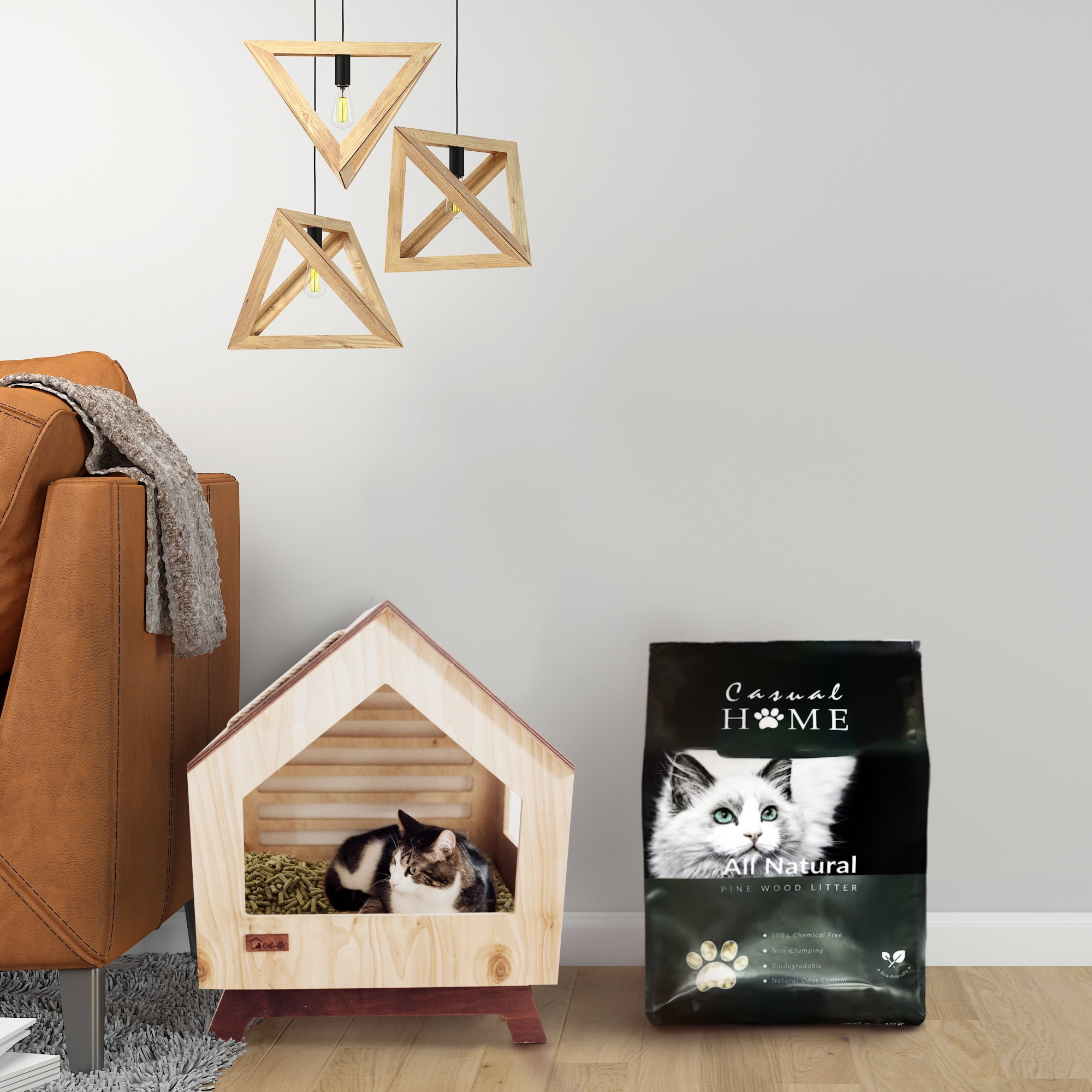 Pets at home wood pellet non clumping cat litter 30l online