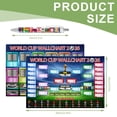 thumbnail image 2 of Póster de fixture del Mundial 2026 ZOBVEX 58x102 cm, 2 of 6