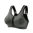 thumbnail image 4 of Generic Women New Crop Tops Large Bust Bust Deep V-Neck Breathable Bras Wireless Comfortable Supportive Everyday Wear Top, 4 of 5