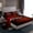 Red 01, variant on Feelyou Futuristic Square Print Bed Sheets for Boy, Blue Honeycomb Abstract King Sheets, Pixel Grid Miners Sheet Set, Microfiber Bedroom Decor, 4-Piece