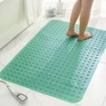 thumbnail image 4 of 1 Non-Slip Massage Bath Mat Tub Shower Mat Bathtub Floor Liner Mats for Inside Shower Bathroom Suction Cups and Drain Holes for Feet Scrubbing Machine Washable Soft on Feet, 4 of 9