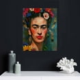 thumbnail image 5 of PIKWEEK Frida Kahlo Wall Art Print, Home Decor Framed Poster Wall Art Canvas Artwork for Living Room, Pictures for Bedroom Painting, 5 of 5