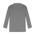 thumbnail image 4 of LYXSSBYX Long Sleeve Shirts for Women Plus Size Tops for Women Sexy V-Neck Blouse Solid Casual Loose Long Sleeve Blouse, 4 of 4