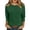 #04 Green【Stock up on Your Favorite Colors】, variant on Women's 3/4 Sleeve Crew Neck Loose Tunic Tops, Business Casual Spring Dressy Blouses | CSEONE,Beige L