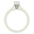 thumbnail image 3 of 1.00 CT TW Marquise Diamond Engagement Ring 14K White Gold (G, VS), 3 of 5