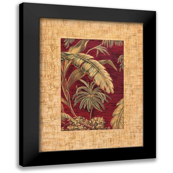 Blanco, Samuel 11x14 Black Modern Framed Museum Art Print Titled - Tropical II
