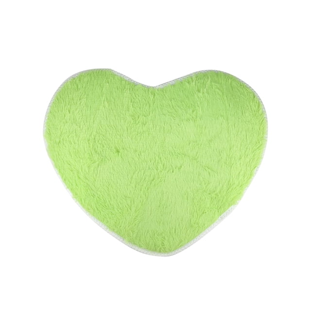 Maoww Heart Shaped Non-Slip Soft Tufted Rug Mat Carpet Floor Mat Area Rug