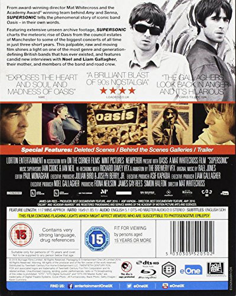 Oasis - Supersonic [Blu-ray] - Walmart.com