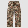 thumbnail image 4 of Men's Cargo Pants with Pockets Drawstring Long Trousers Relaxed Fit Stretch Work Pants, 4 of 5