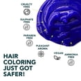 thumbnail image 5 of Paradyes Rudolphi Blue Semi Permanent Hair Color - Vegan and Naturally enriched, 5 of 6