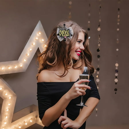 

Weerihhol 2024 New Year Decorative Hairpins And Hair Accessories New Year Party Photo Props Dusting Hairpins And Hair Accessories Dinosaur Party